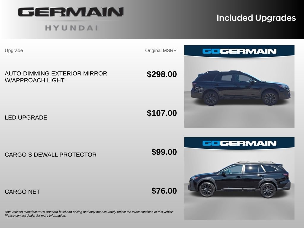 Used 2024 Subaru Outback Onyx Edition AWD/4WD image 36