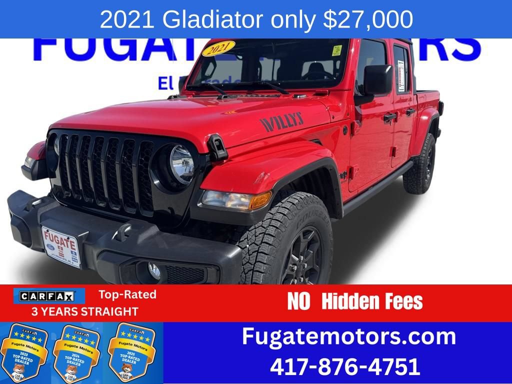 Used 2021 Jeep Gladiator Sport AWD/4WD image 1