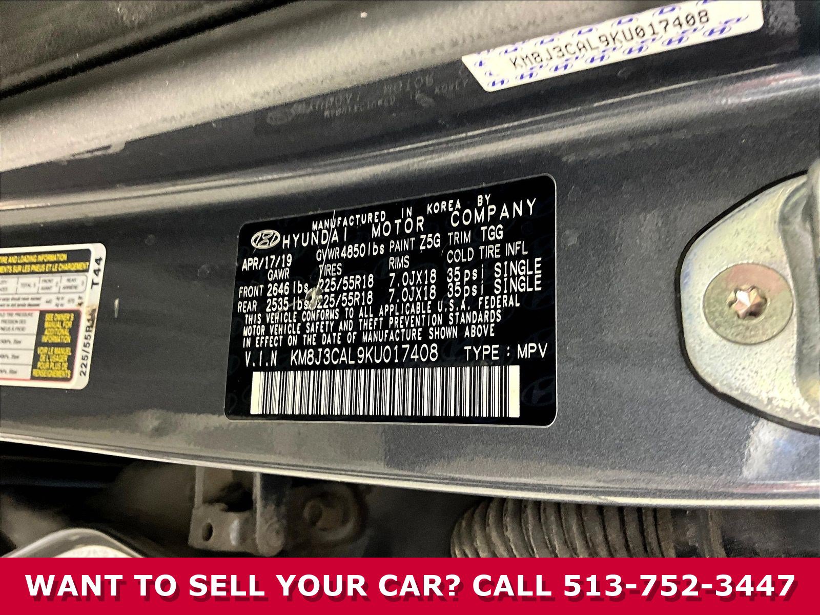 Used 2019 Hyundai Tucson SEL w/ Cargo Package AWD/4WD image 19