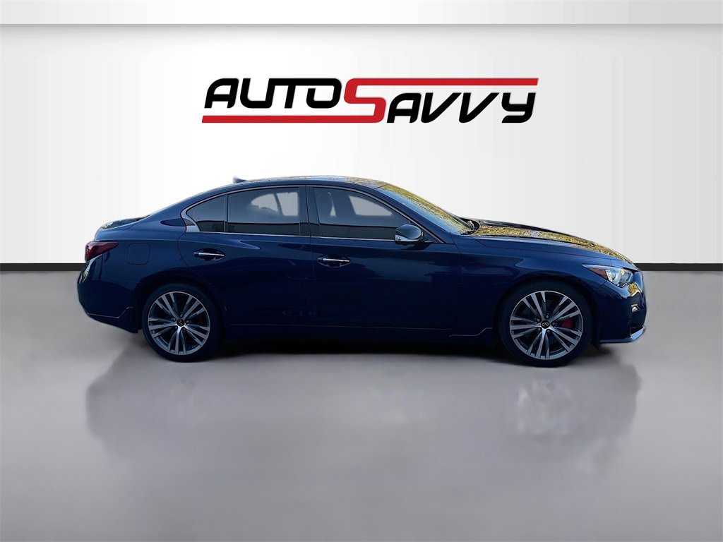Used 2022 INFINITI Q50 Red Sport 400 image 8