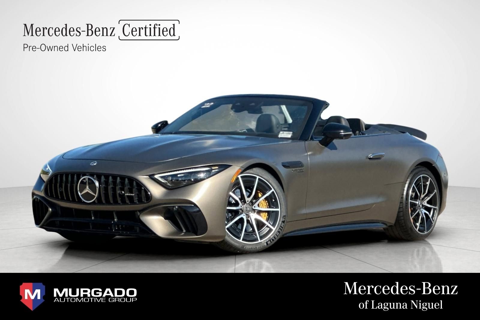 Certified 2022 Mercedes-Benz SL 63 AMG 4MATIC image 1