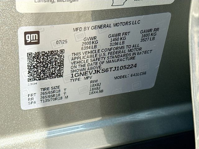 New 2026 Chevrolet Traverse Z71 w/ Driver Confidence Package image 35