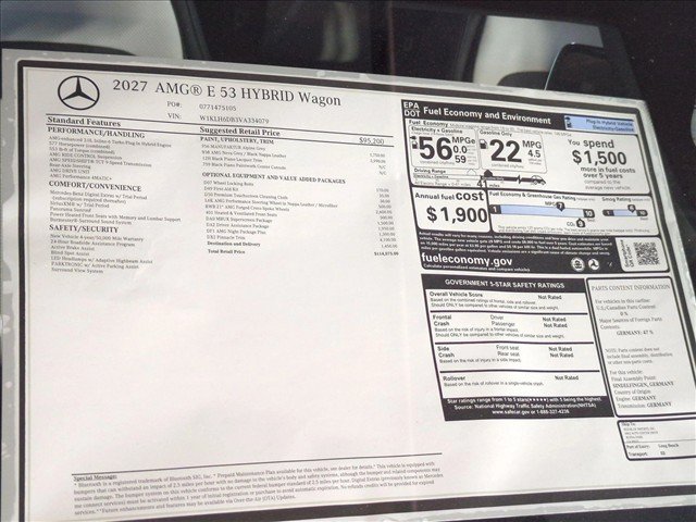 New 2027 Mercedes-Benz E 53 AMG e 4MATIC Wagon image 17