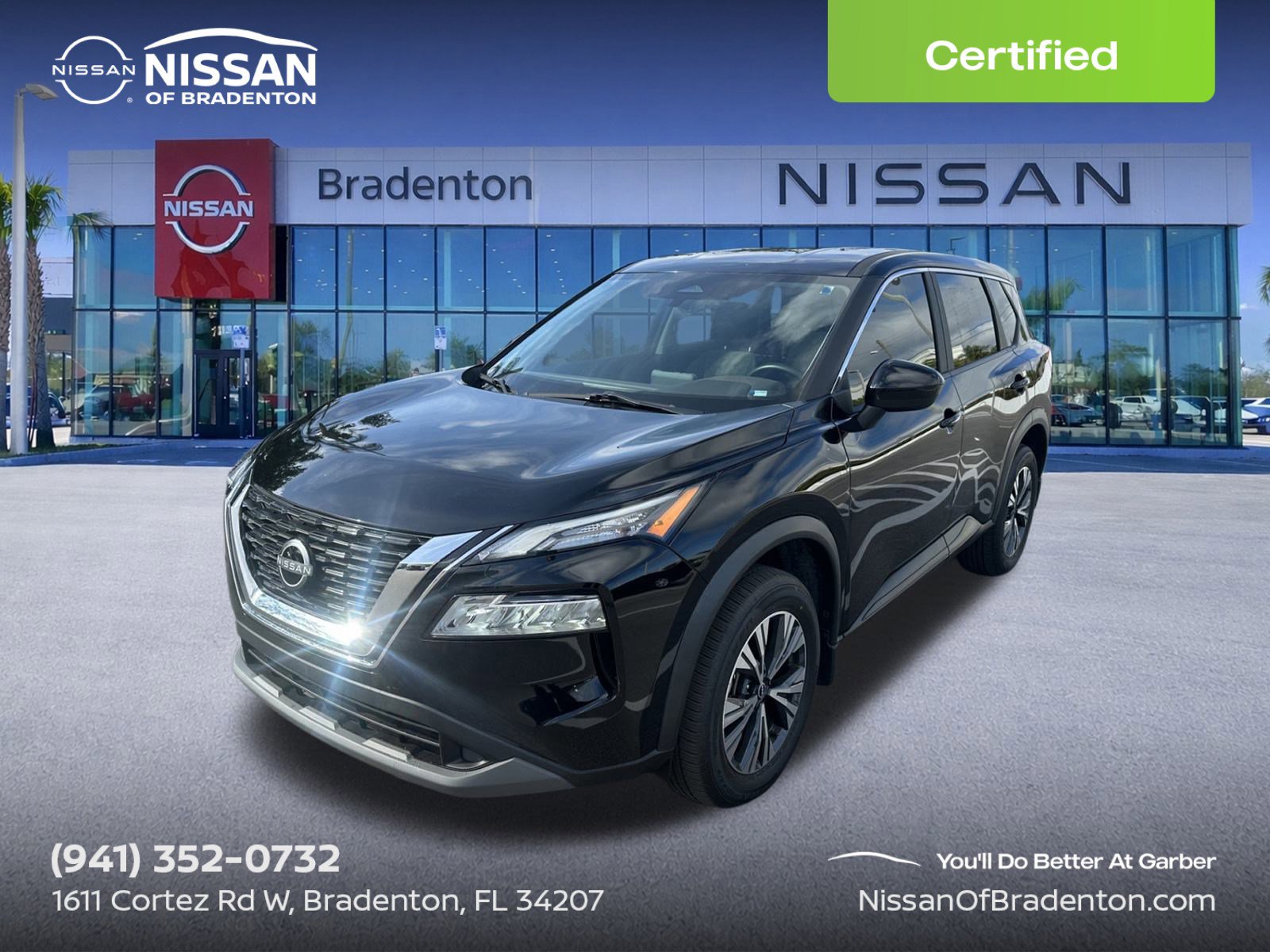 Certified 2023 Nissan Rogue SV image 1