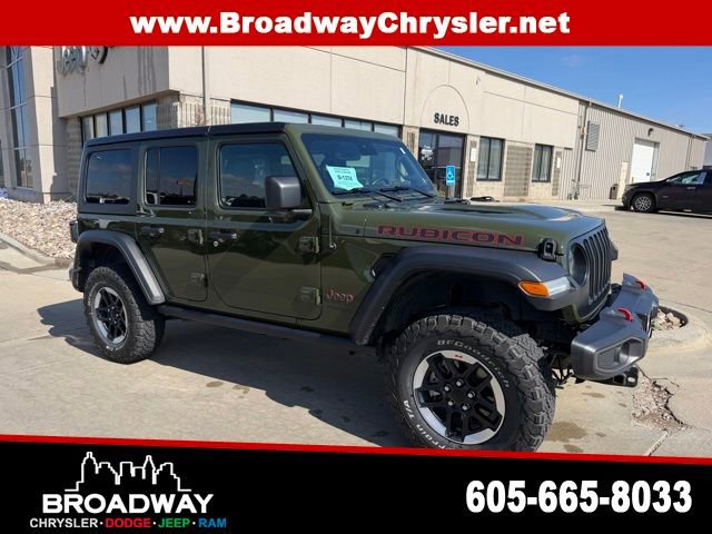 Used 2022 Jeep Wrangler Unlimited Rubicon w/ LED Lighting Group image 1