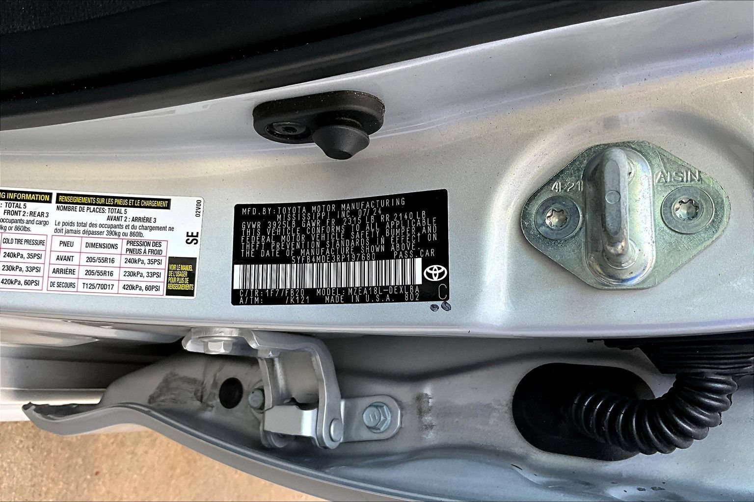 Used 2024 Toyota Corolla LE FWD image 19