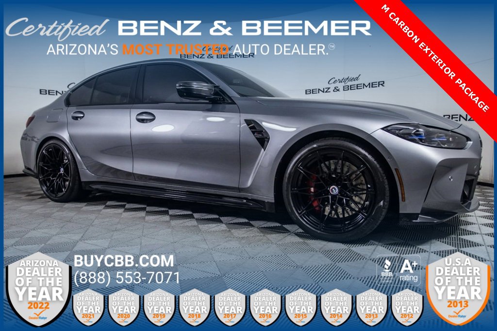 Used 2024 BMW M3 Competition w/ M Carbon Exterior Package