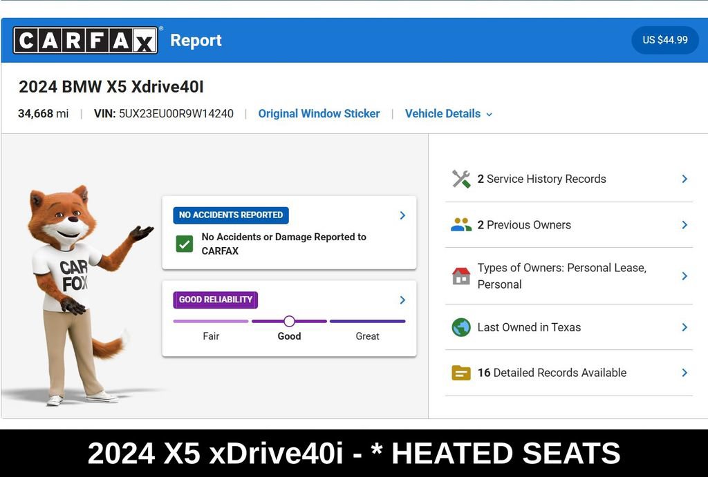 Used 2024 BMW X5 xDrive40i w/ Premium Package AWD/4WD image 9