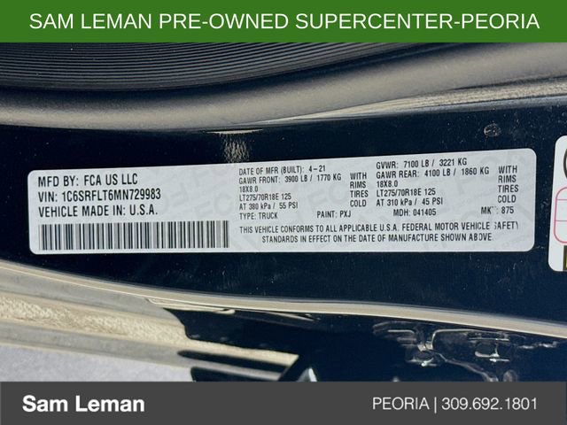 Used 2021 RAM 1500 Rebel w/ Rebel Level 1 Equipment Group AWD/4WD image 28