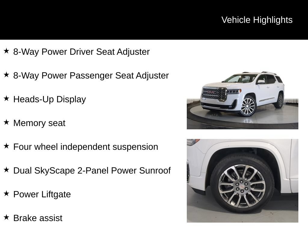 Used 2023 GMC Acadia Denali w/ Denali Technology Package AWD/4WD image 19