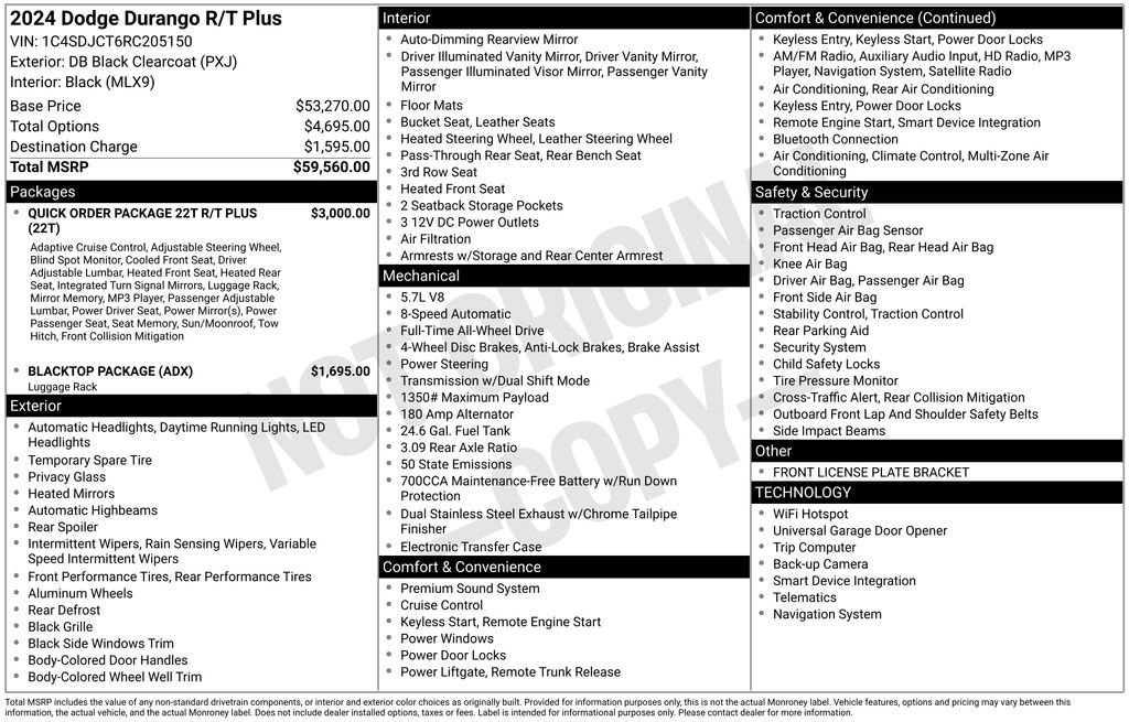 Certified 2024 Dodge Durango R/T image 25