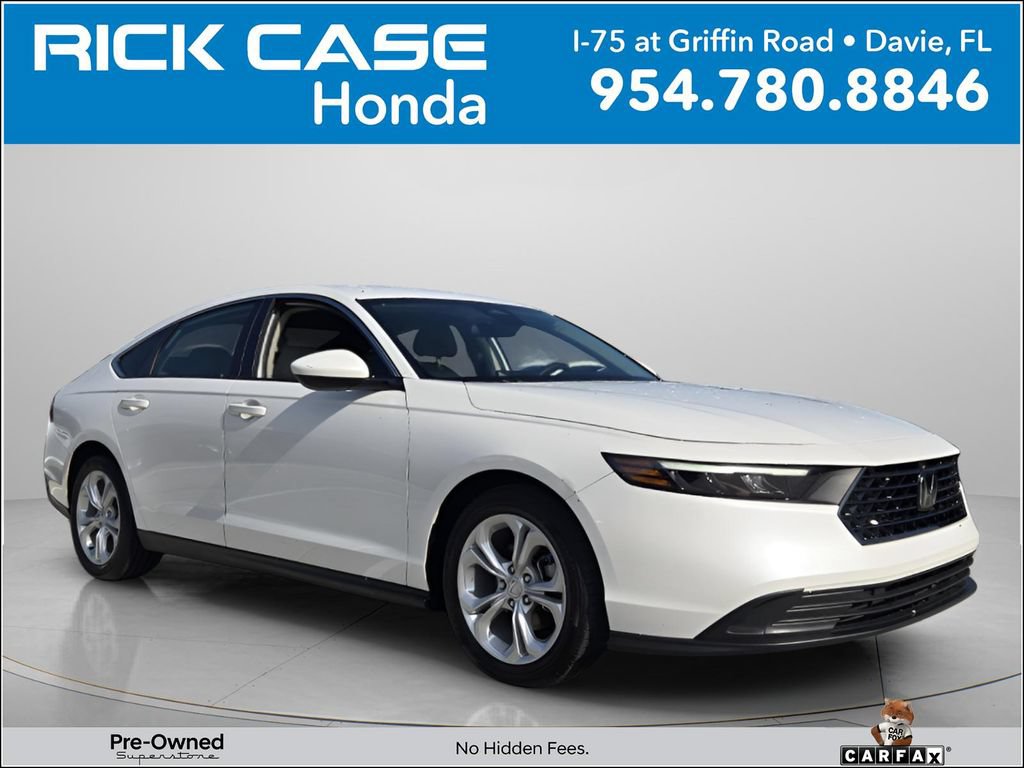 Certified 2024 Honda Accord LX