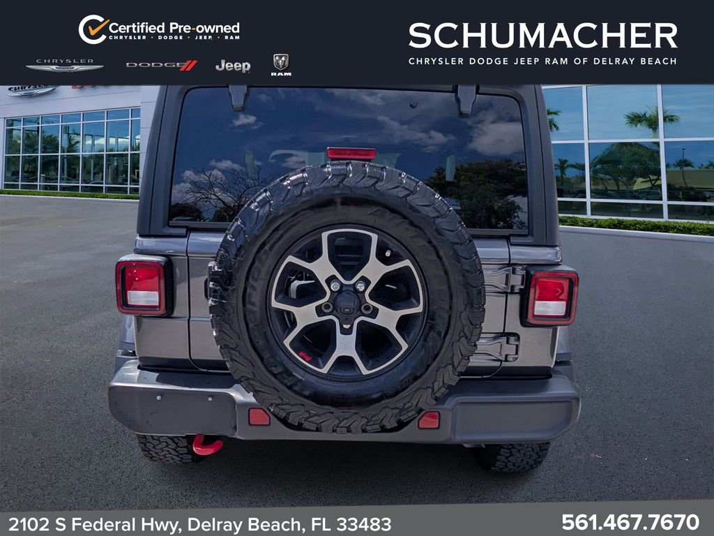 Certified 2022 Jeep Wrangler Rubicon AWD/4WD image 6