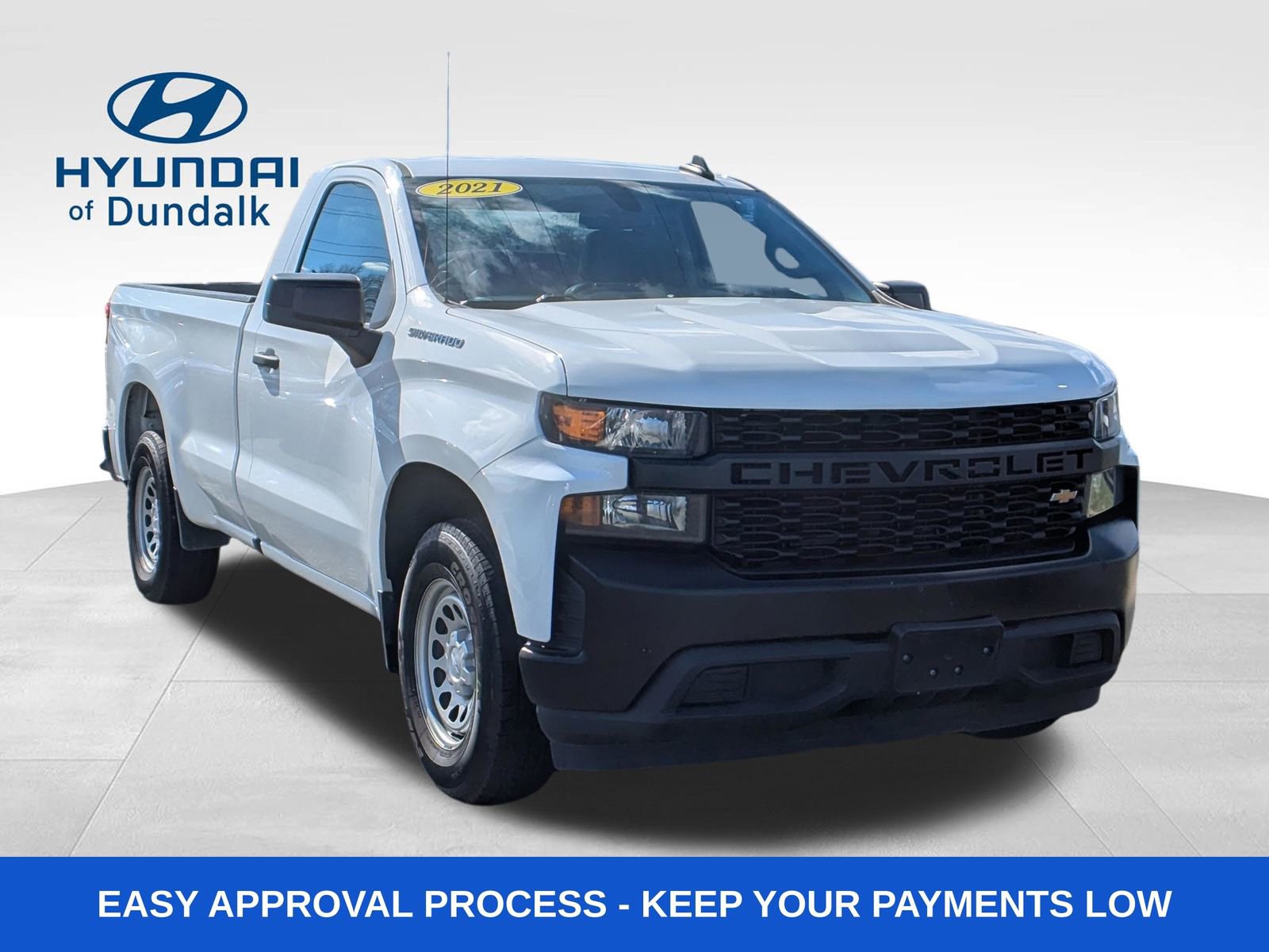 Used 2021 Chevrolet Silverado 1500 W/T w/ WT Convenience Package RWD image 12