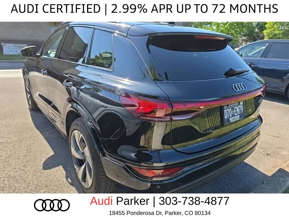 Used 2025 Audi Q6 e-tron Premium Plus w/ Premium Plus AWD/4WD image 6
