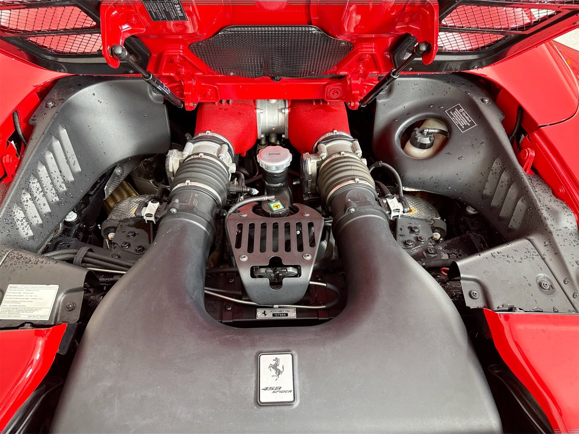 Certified 2013 Ferrari 458 Spider image 25