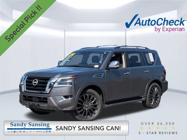 Used 2024 Nissan Armada Platinum w/ Captain's Chairs Package