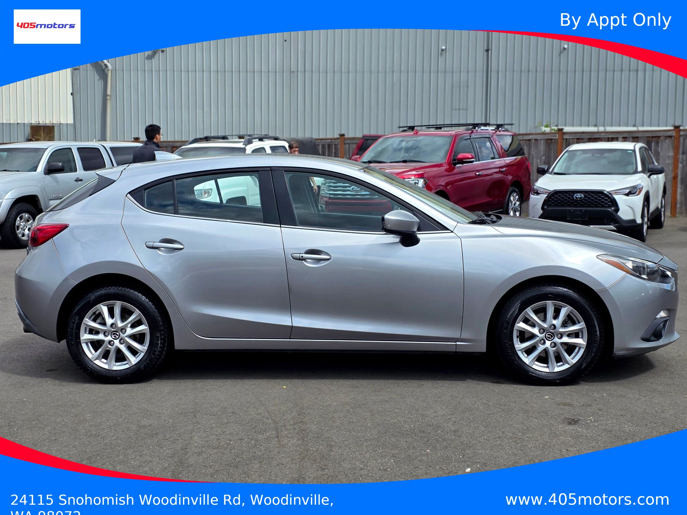 Used 2016 MAZDA MAZDA3 i Touring w/ Popular Equipment Package FWD image 8