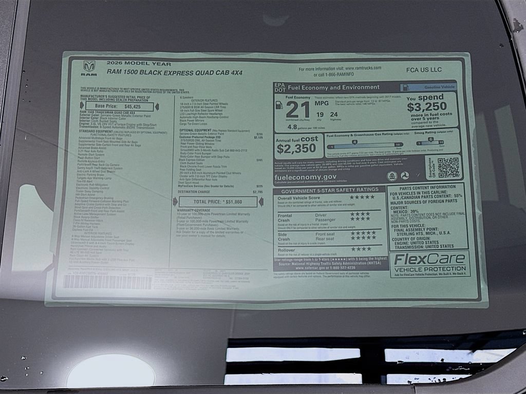 New 2026 RAM 1500 Express AWD/4WD image 20