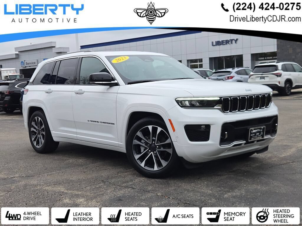 Certified 2023 Jeep Grand Cherokee Overland w/ Luxury Tech Group IV