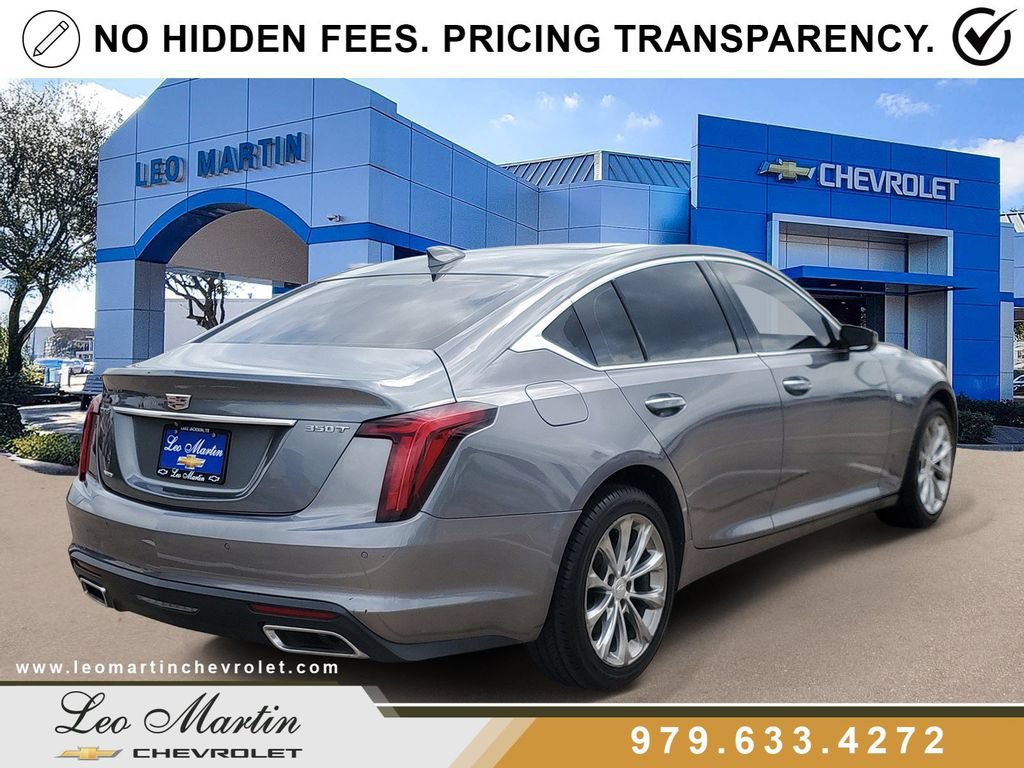 Used 2020 Cadillac CT5 Premium Luxury w/ Climate Package AWD/4WD image 3