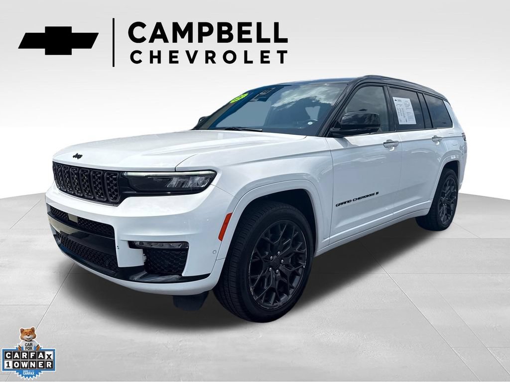 Used 2025 Jeep Grand Cherokee L Summit w/ Obsidian Package AWD/4WD image 1