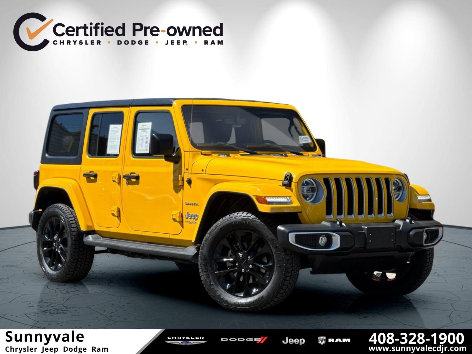 Certified 2021 Jeep Wrangler Unlimited Sahara