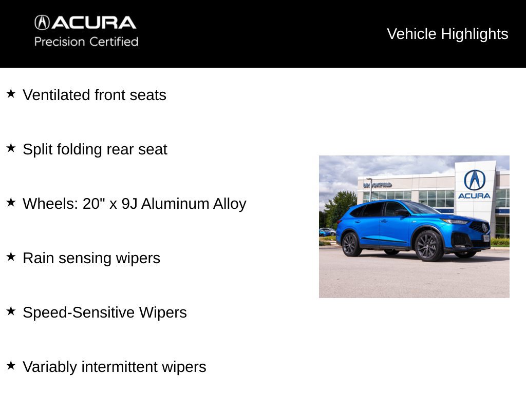 Certified 2026 Acura MDX A-Spec AWD/4WD image 25