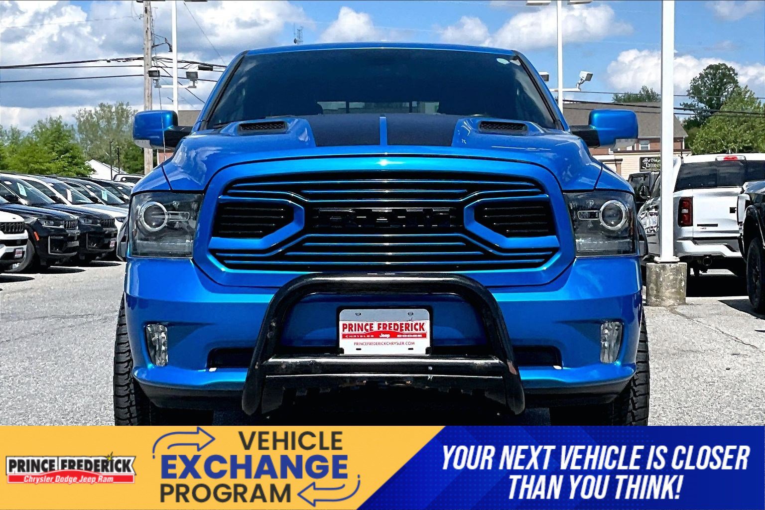 Used 2018 RAM 1500 Sport w/ Hydro Blue Sport Package image 2