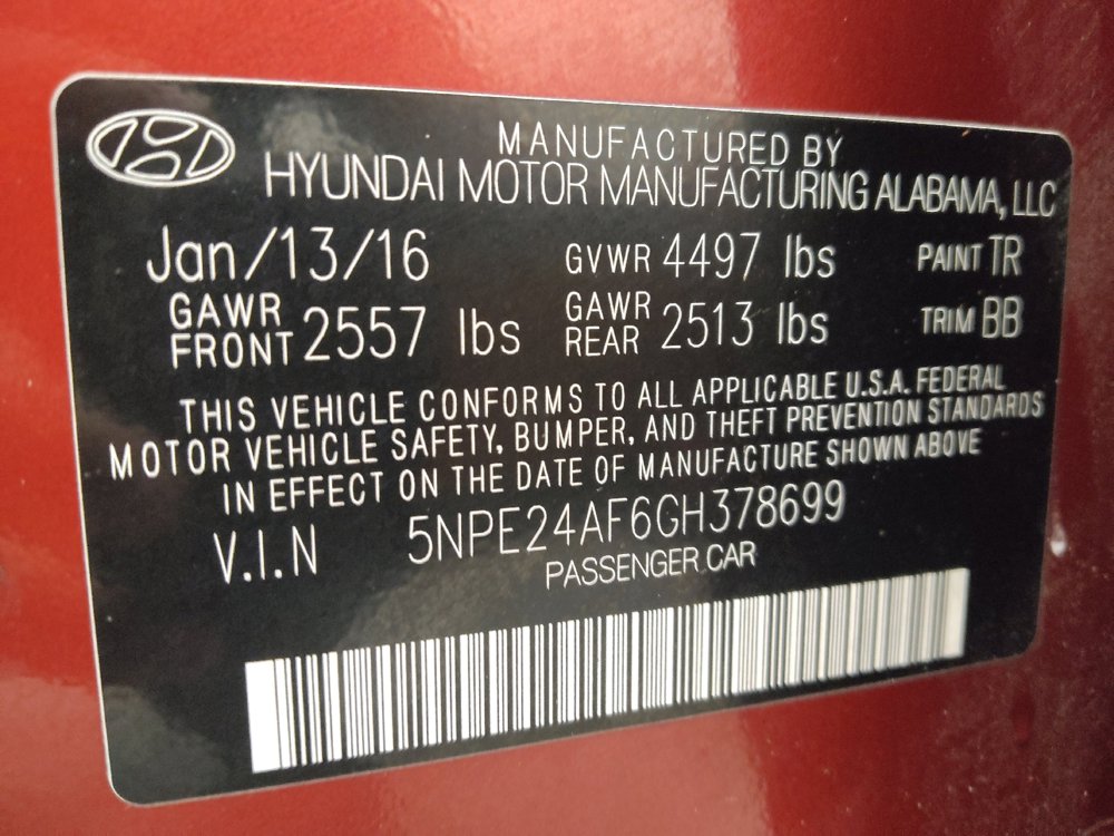Used 2016 Hyundai Sonata SE FWD image 33