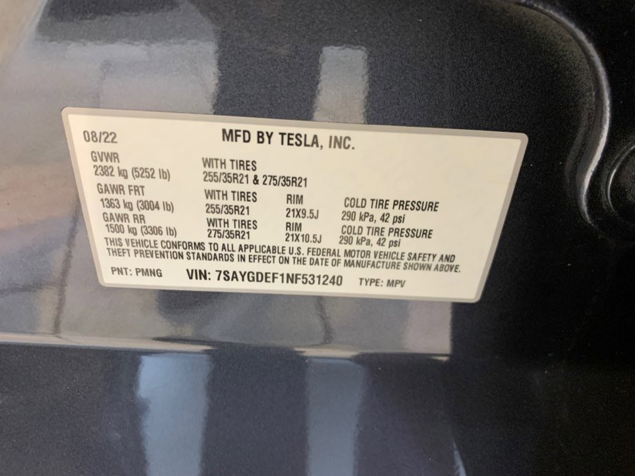 Used 2022 Tesla Model Y Performance image 55