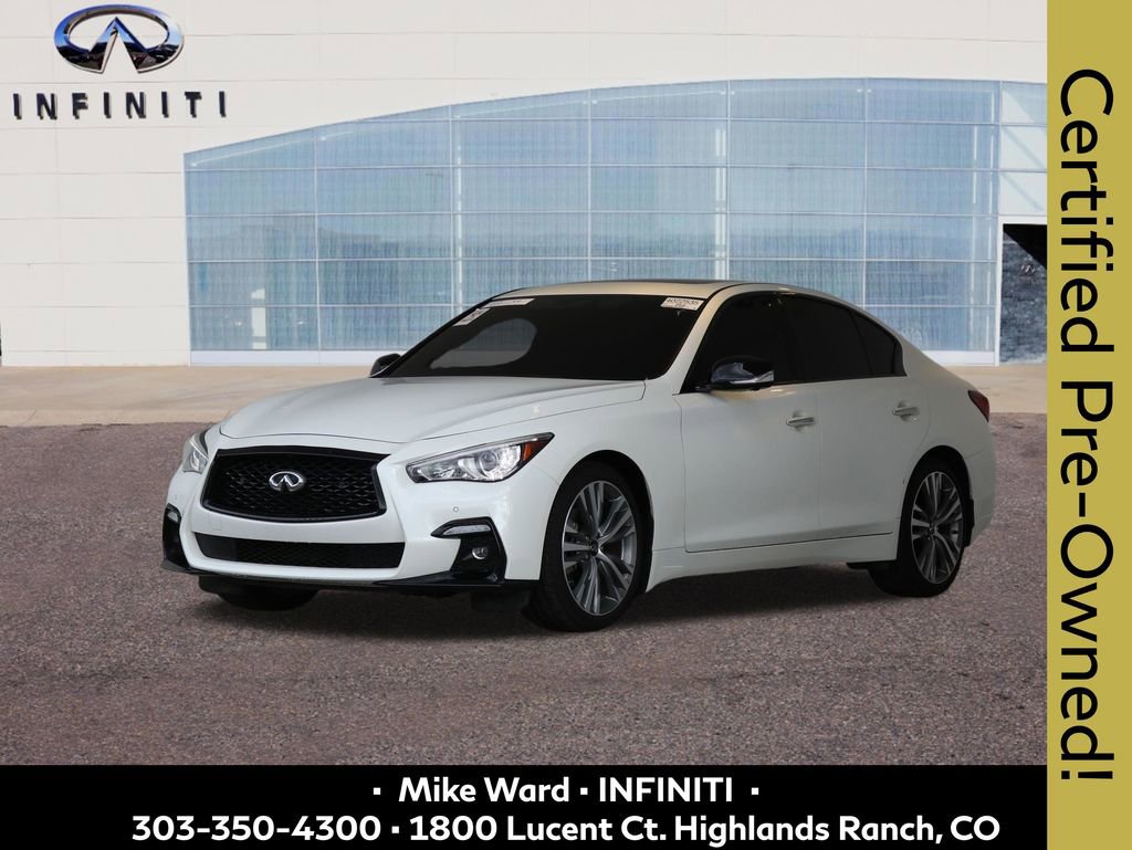 Certified 2024 INFINITI Q50 Sensory