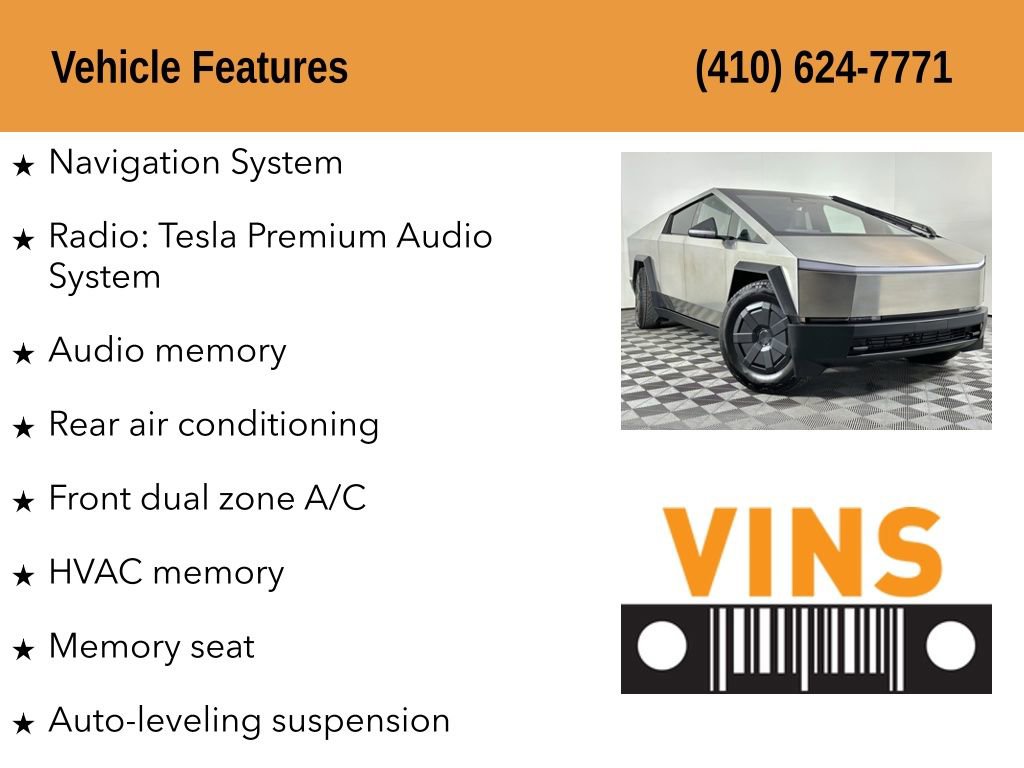 Used 2025 Tesla Cybertruck AWD Crew Cab image 5