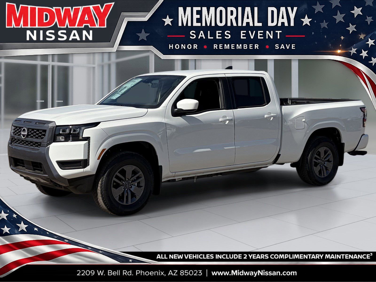 New 2026 Nissan Frontier SV w/ Tow Package AWD/4WD image 1