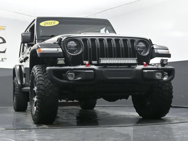 Used 2022 Jeep Wrangler Unlimited Rubicon w/ Steel Bumper Group AWD/4WD image 3