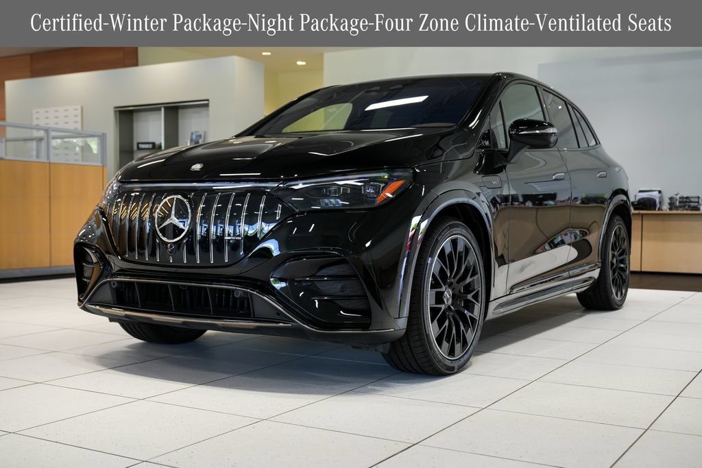 Certified 2025 Mercedes-Benz EQE AMG 4MATIC SUV image 1