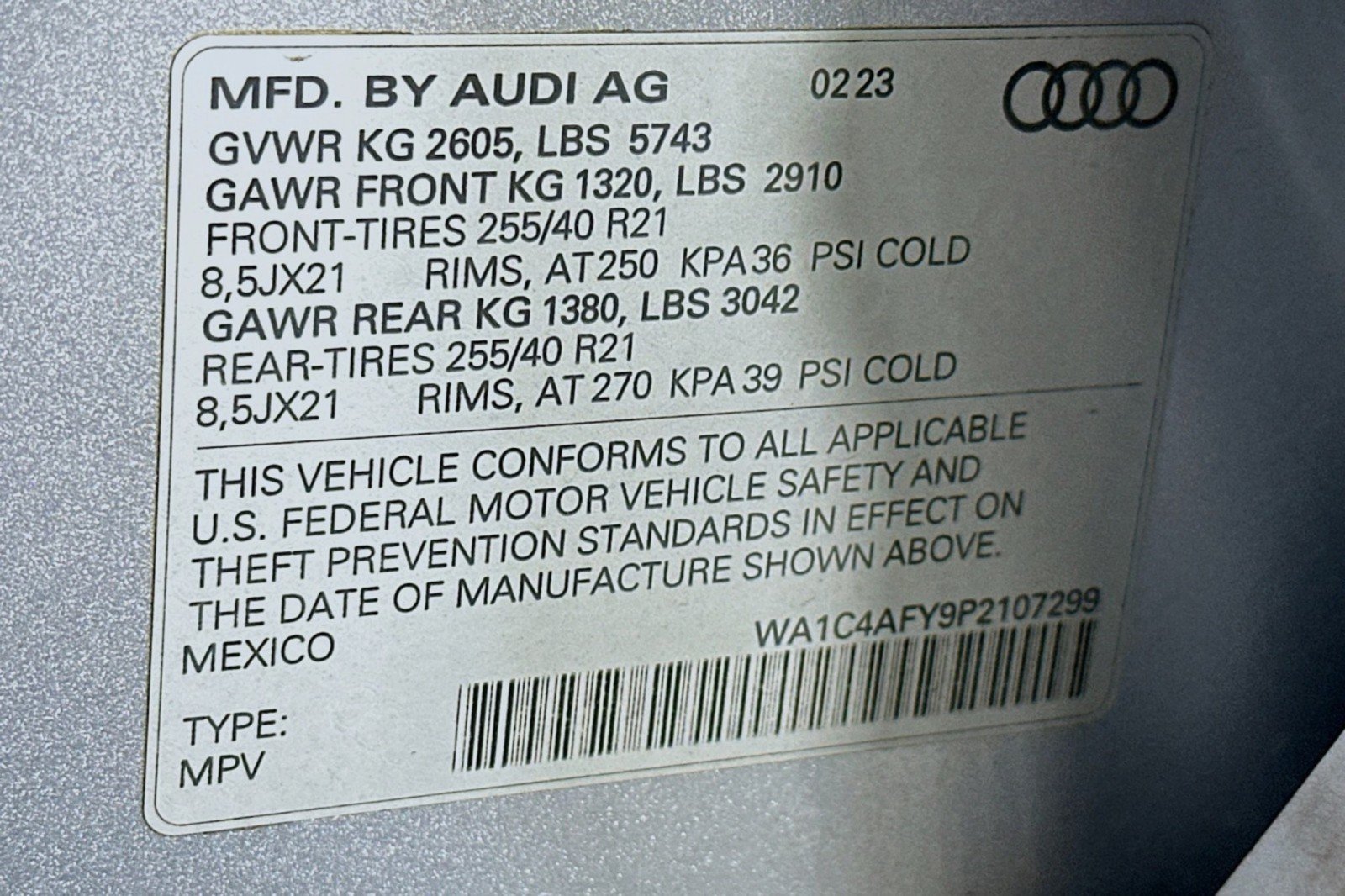 Used 2023 Audi SQ5 Prestige w/ Prestige Package AWD/4WD image 24