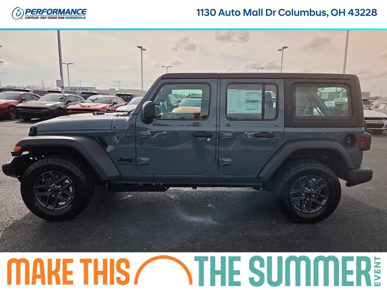 New 2026 Jeep Wrangler Unlimited Sport AWD/4WD image 4