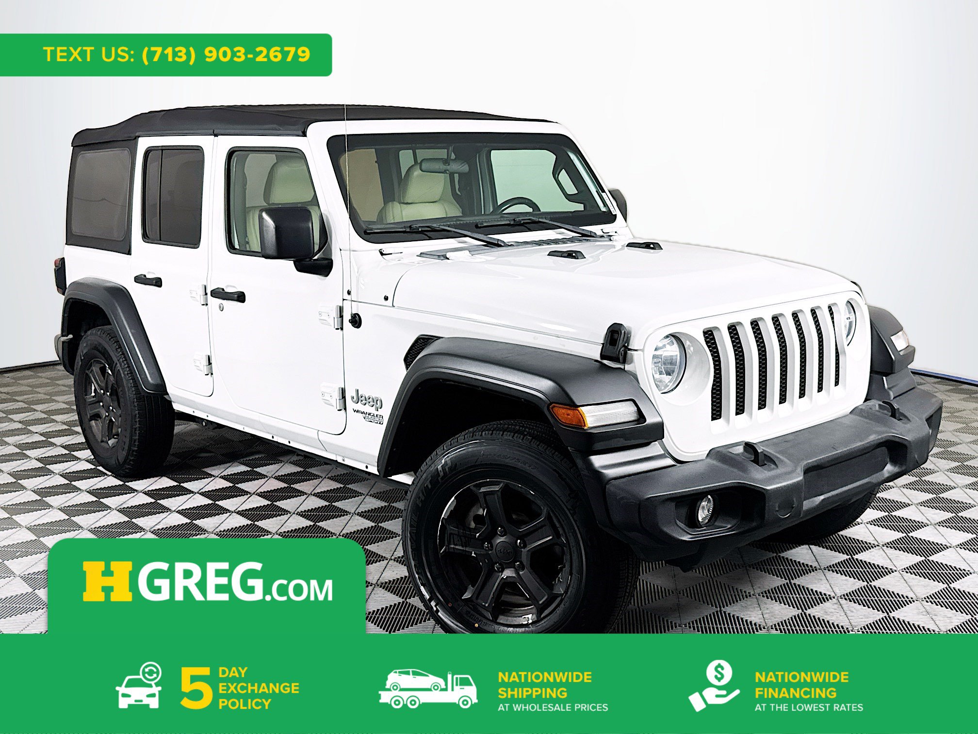 Used 2020 Jeep Wrangler Unlimited Sport S