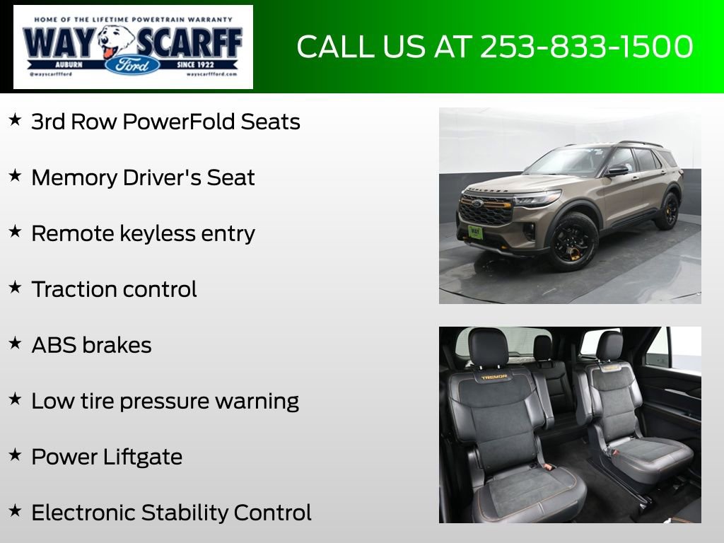 New 2026 Ford Explorer Tremor w/ Tremor Convenience Package image 18