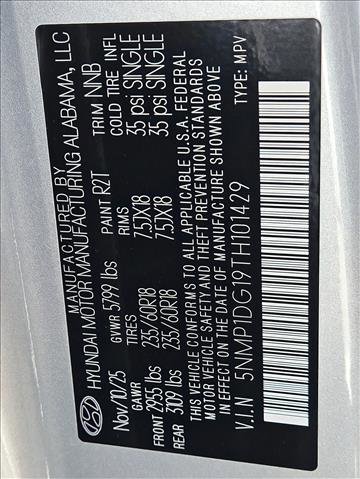 New 2026 Hyundai Santa Fe SE image 16