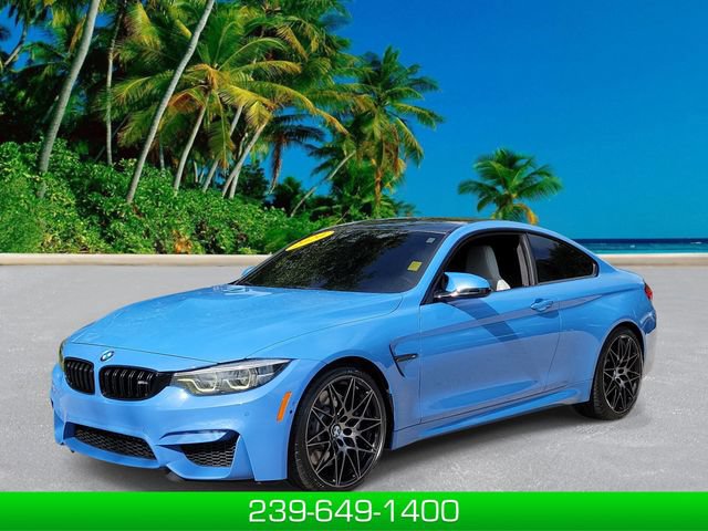 Used 2020 BMW M4 Coupe w/ Competition Package RWD image 1