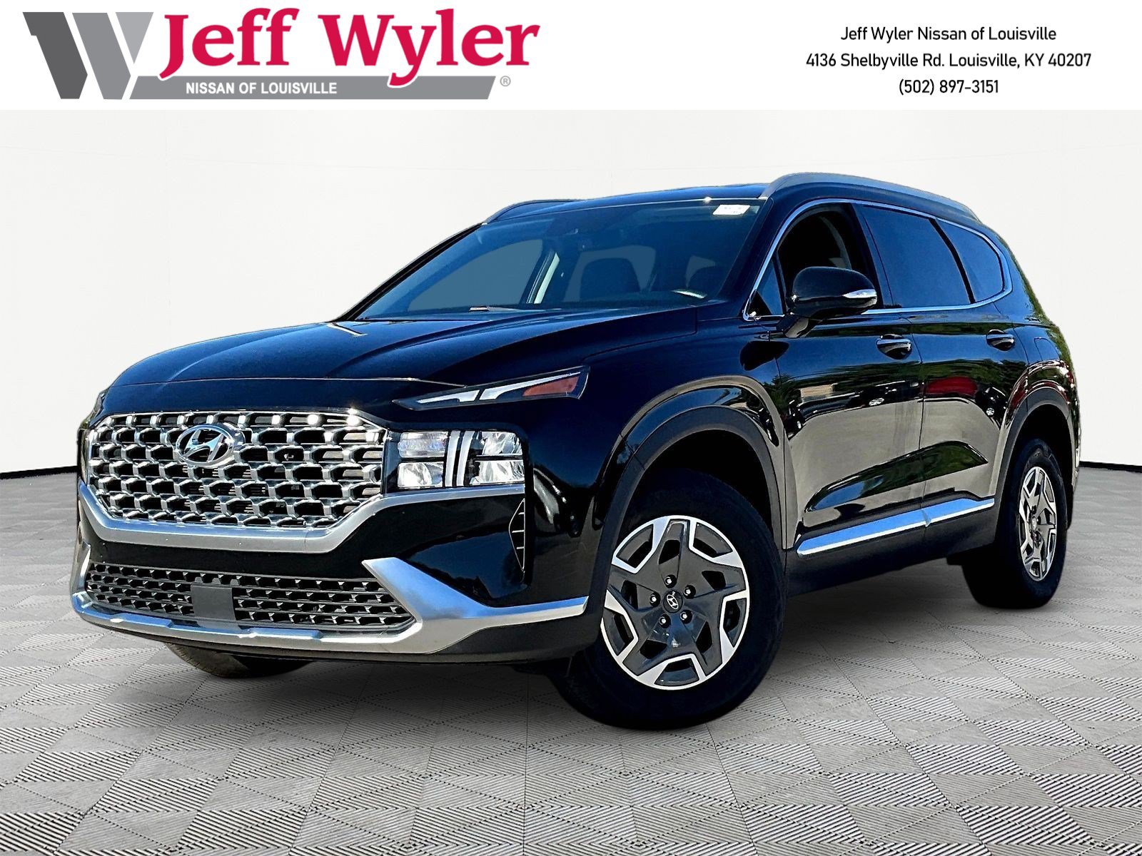 Used 2021 Hyundai Santa Fe Blue