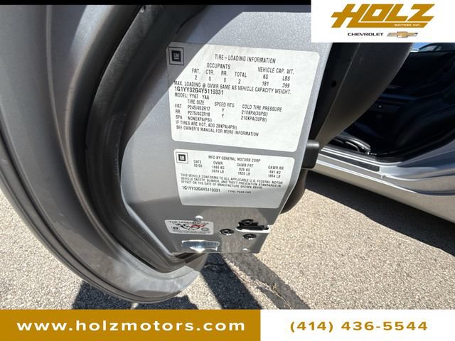 Used 2000 Chevrolet Corvette Convertible w/ Memory Pkg RWD image 31