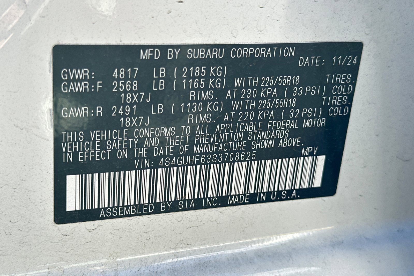 Certified 2025 Subaru Crosstrek 2.5i Sport w/ Crosstrek Mirror Package image 30