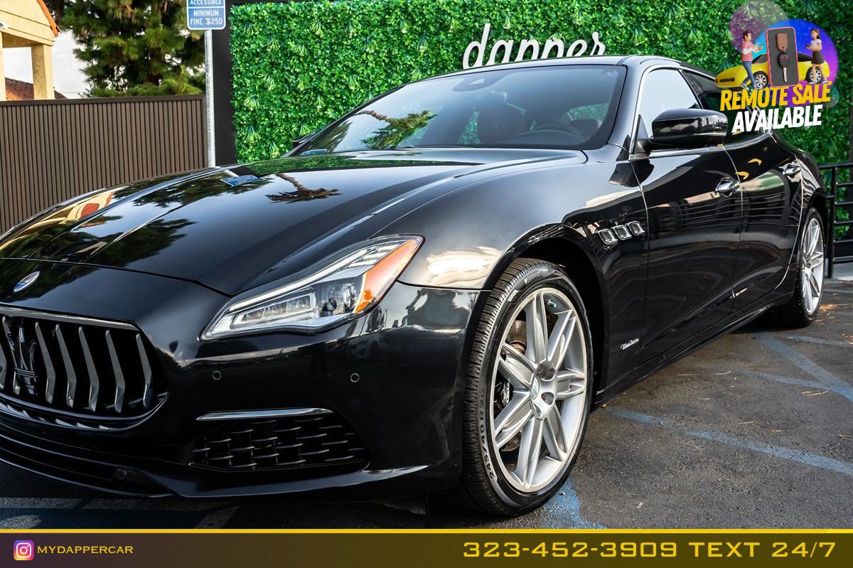 Used 2018 Maserati Quattroporte S GranLusso RWD image 2