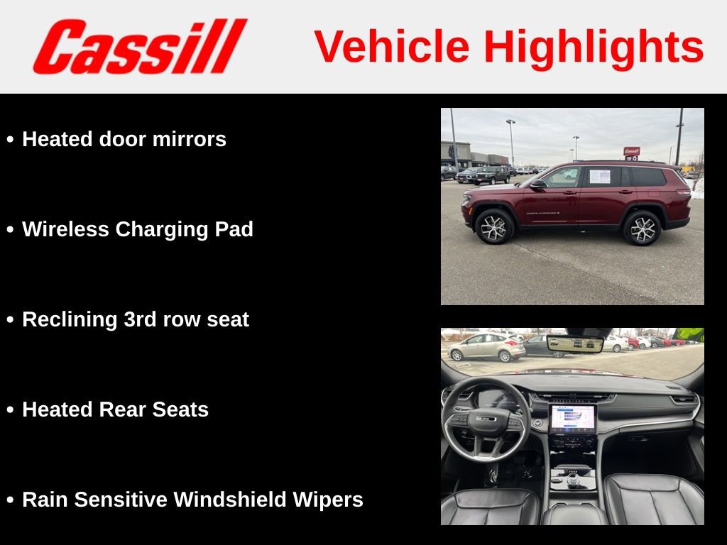 Used 2024 Jeep Grand Cherokee L Limited w/ Luxury Tech Group II image 21