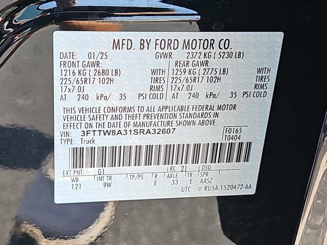 Certified 2025 Ford Maverick XL FWD image 36