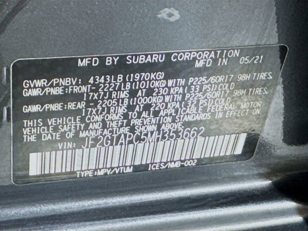 Used 2021 Subaru Crosstrek 2.0i Premium AWD/4WD image 39