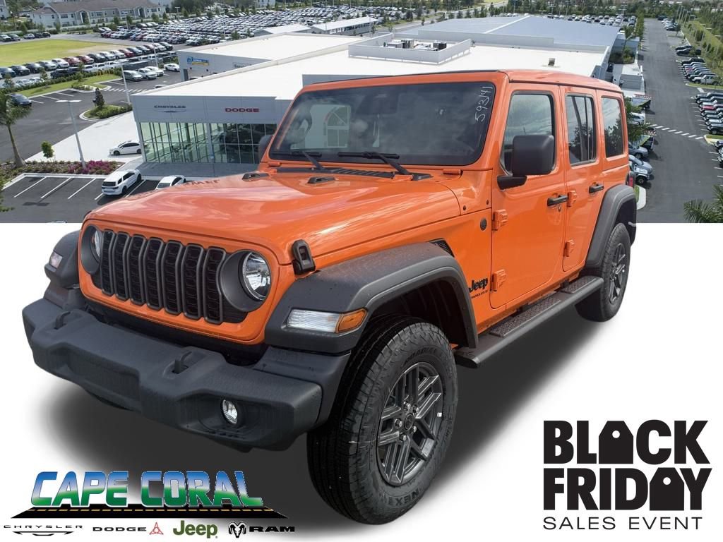 New 2025 Jeep Wrangler Sport S
